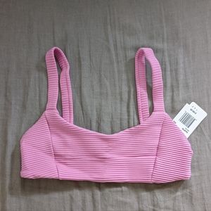 L*Space Jess Bikini Top Rosebud Pink